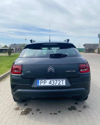 Citroen C4 Cactus cena 38500 przebieg: 86500, rok produkcji 2017 z Wyrzysk małe 46